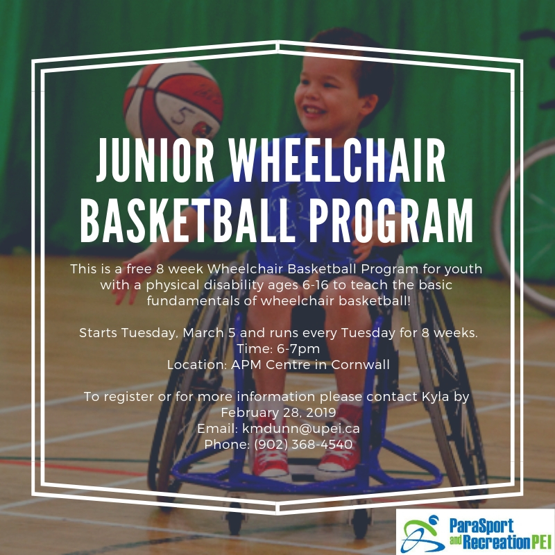 Junior Wheelchair Basketball Program